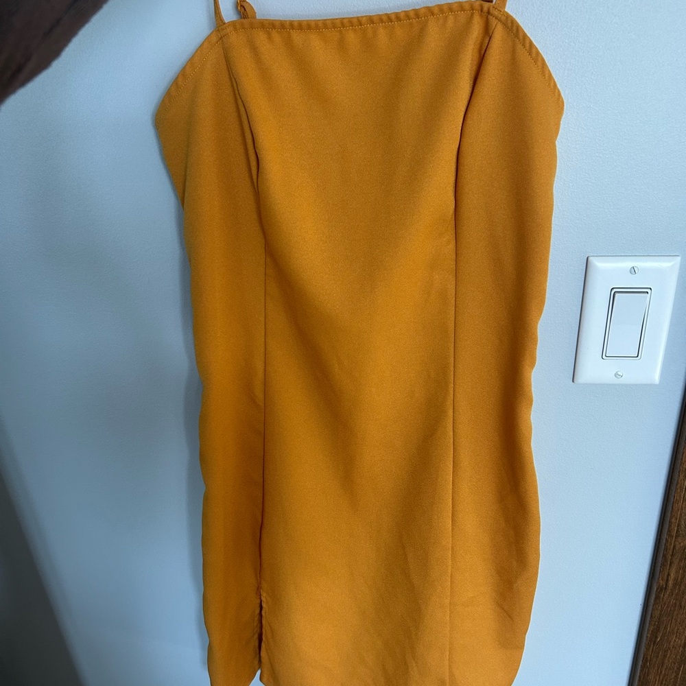 Mustard Yellow Dress